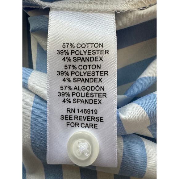 New ~ CASA CABANA ~  Bethany Short Stripe Shirt Size XXL - Picture 7 of 9